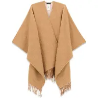 GUESS Aw5660pol03 Poncho Marron Femme