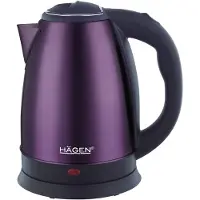 Hagen Bouilloire électrique 1.8L inox sans fil violet HA5525-PUR