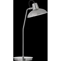 House Doctor Lampe de bureau en argent brossé