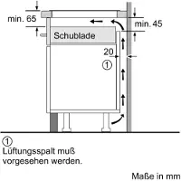 Bosch Série 6 PXV845HC1E Table de cuisson à induction, 80 cm, noir, avec cadre à poser