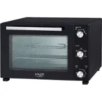 Camry AD 6026 oven Black