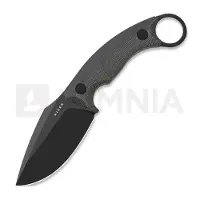 Kizer Cutlery Couteau Cabox II, Black Micarta, Black PVD