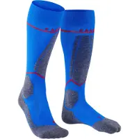Falke - Chaussettes de ski - SK4 Advanced Compression Light M Olympic pour Homme en Laine - Taille 44-45 - Bleu
