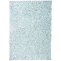 NATURL. Tapis à poils longs | Lofty Bleu Clair | 120x170cm | Bleu | Rectangulaire | Tapis