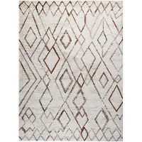 FRAAI Tapis berbère | Blend Diamond Terracotta | 160x230cm | Terracotta | Rectangulaire | Tapis