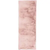 NATURL. Tapis de couloir doux à poils longs | Comfy Supreme Rose | 80x250cm | Rose | Tapis de couloir | Tapis