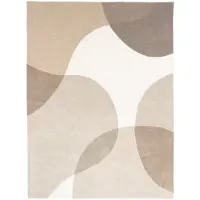 Studio Clarice Tapis en laineabstrait | Clarice Crème/Beige | 200x290cm | Crème | Rectangulaire | Tapis