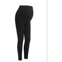 Cfab Leggings 'Seamless Umstandsleggings mit hohem Bund' noir