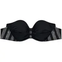 MILENKA Hauts de bikini '- bikini top - black metallic' noir