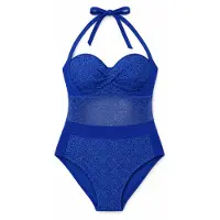 MILENKA Maillot de bain bleu