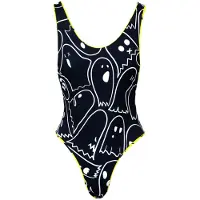 Kalaia Maillot de bain 'Racer Back Reversible Swimsuit' noir