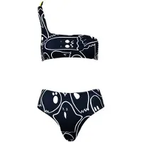Kalaia Bikini 'Ghosted Reversible' noir