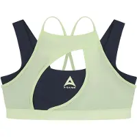 A-Game Soutien-gorge de sport marine / citron vert