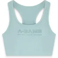 A-Game Soutien-gorge de sport 'Frame' vert