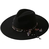 Emilie collection Chapeaux 'Fedora' noir