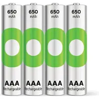 GP Batteries Pile Aaa Recyko 650 Mah 4 Pièces (rck65aaa673c4)