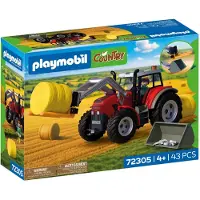 Playmobil Figure Large Tractor Hay Bales