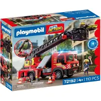 Playmobil Camion-échelle de pompiers City Action - 72192