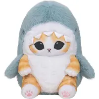 Jazwares Mofusand – Requin en peluche haut de gamme, 20 cm