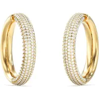 GUESS Boucles d'oreilles 'MADISON' or / transparent
