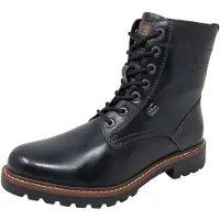 Camel active Bottines à lacets 'TREK' noir