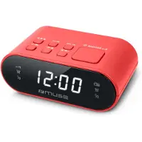 Muse Radio-réveil M-10 RED Rouge