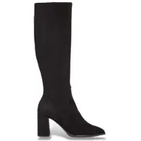 Wonders pour femme. M-5441 Bottes en Cuir Cervojet noir (36), Tissu, 3 à 5 cm, Fermeture éclair, Casuel