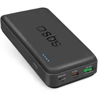 SBS TTBB20000PD20K banque d'alimentation électrique Lithium Polymère (LiPo) 20000 mAh Noir