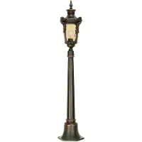 Elstead Lighting Philadelphia 116 cm lampe sur pied d'extérieur 1xE27 vieux bronze Elstead PH4-M-OB