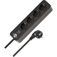 Brennenstuhl Multiprise 1153240000 4 Prises Avec Interrupteur