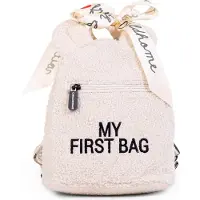 Childhome My First Bag Teddy Off White sac à dos pour enfant 20x8x24 cm 1 pcs