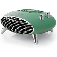 Ariete Vintage 8211/05 Intérieur Bleu, Chrome 2000 W Radiateur électrique d'intérieur