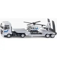 Siku MAN Lkw mit Polizei Helikopter