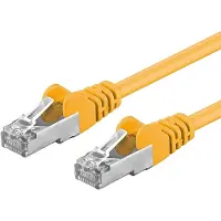 PremiumCord Câble réseau , Ethernet, LAN et câble de raccordement CAT6a, 10 Gbit/s, S/FTP