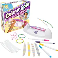 FAB LAB Kit de fabrication de bracelets colorés à effet tournant