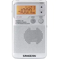 Sangean Electronics DT-250, AM, FM, MW, 87.5 - 108 MHz, 520 - 1710 kHz, 4 Ohm, 3.49 cm (1.38"), Argent