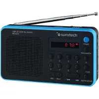 Sunstech Radio portable rpds32bl/ noir et bleu