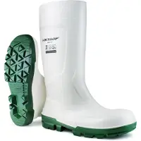 Dunlop Botte agro alimentaire s4 Pvc work it Blanc T.47 - - NB1JB01
