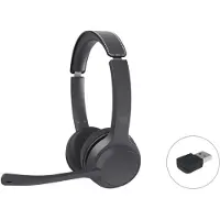 Conceptronic POLONA04BA Casque sans fil BT 5.4 stéréo + USB, autonomie de 40 heures