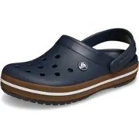 Crocs Sabots bleu marine / noisette / blanc