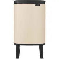Brabantia Poubelle de luxe Bo Hi 7 l, beige clair
