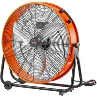 Vevor Ventilateur à Tambour Industriel 0,6 m Haute Vitesse Utilisation Commerciale
