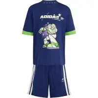 Adidas Survêtement 'LK DY' bleu foncé / pomme / blanc naturel
