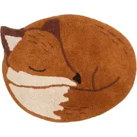 Filibabba Tapis - 90x70 cm - Le renard Freya - - UneTaille - Couverture