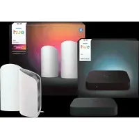 Philips Hue Play Wall Washer Blanc - Lot de 2 + HDMI Sync Box 4K
