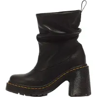Dr. Martens unisex. 43119001 Bottes en Cuir Kasey Lo noir (41), 5 à 8 cm, Aucun, Casuel