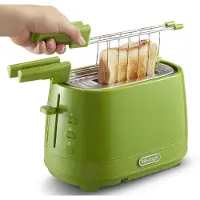 De'Longhi Grille-pain 2 tranches De Longhi CTLAP2203.GR Vert 550 W