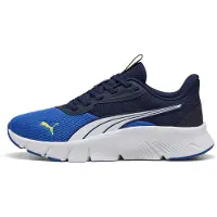 Puma Chaussures de sport Flex Focus Lite Modern pour enfants, chaussures de course bleues, modèle junior, adaptées à un usage quotidien