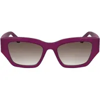 Lacoste Lunettes de Soleil L6053S N 52/19/140 Opaline cyclamen Rec acetate-renew WOMAN L6053S N