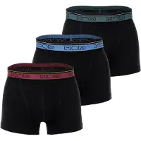 Hom Boxers 'Tiago' bleu / vert / rouge rouille / noir